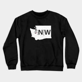 Tacoma Washington Crewneck Sweatshirt